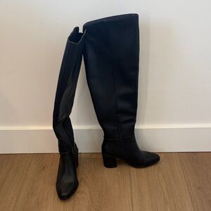 Black Over the Knee Women's Boots